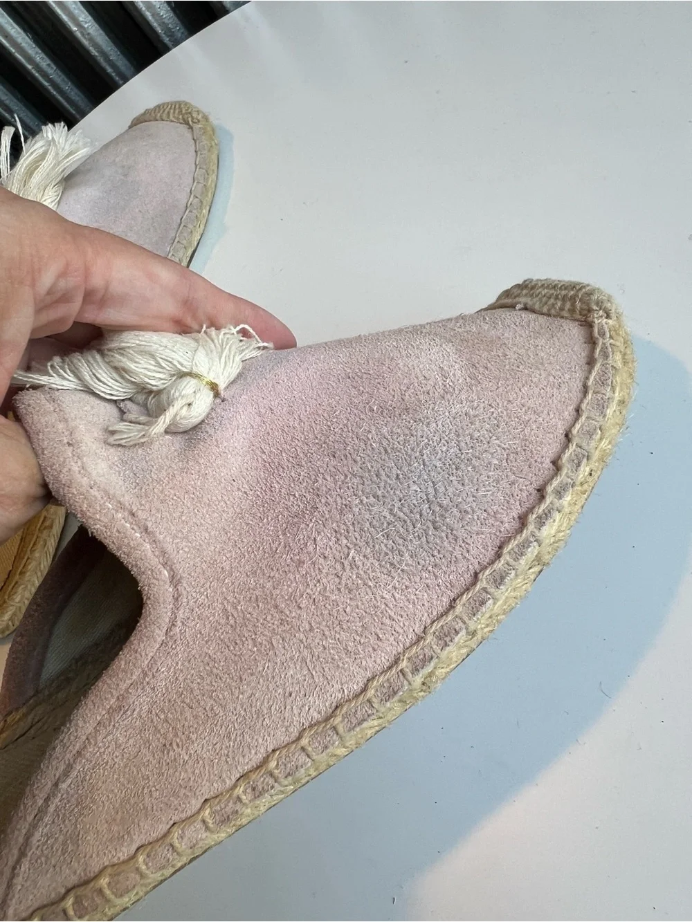 Soludos suede tassel
